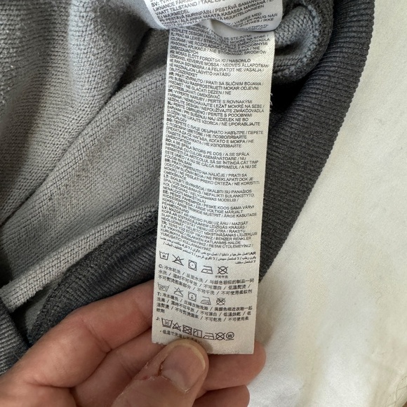 Hurley Boy's Gray Activewear Pullover Hoodie‎ Long Sleeve Size Small Performance - Picture 8 of 14